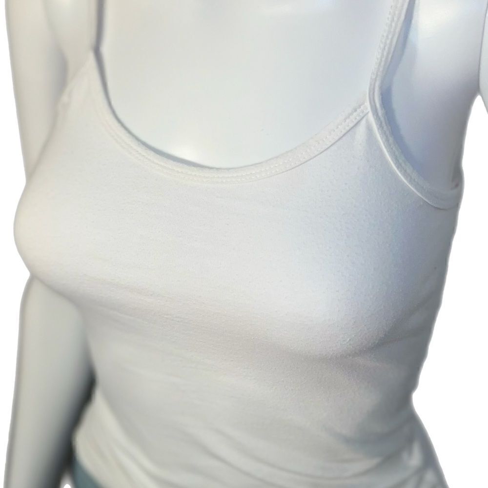 Bozzolo Layering Cami - White (S) - Picture 8 of 11